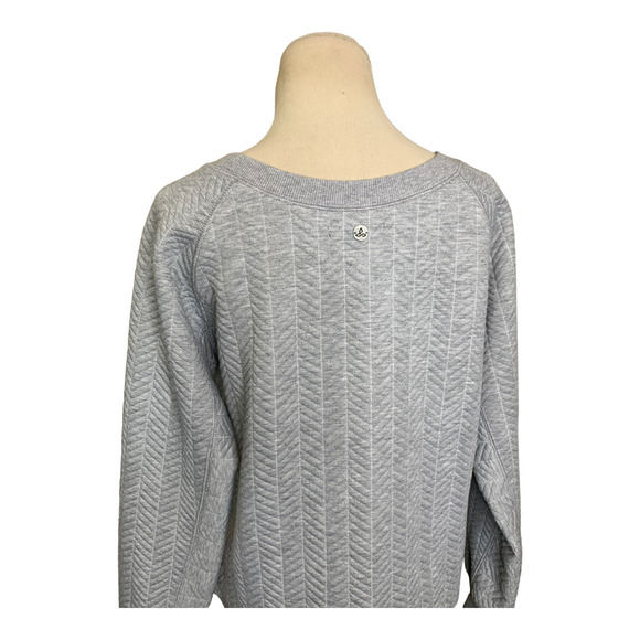 Prana Gray Sweatshirt - Picture 9 of 10